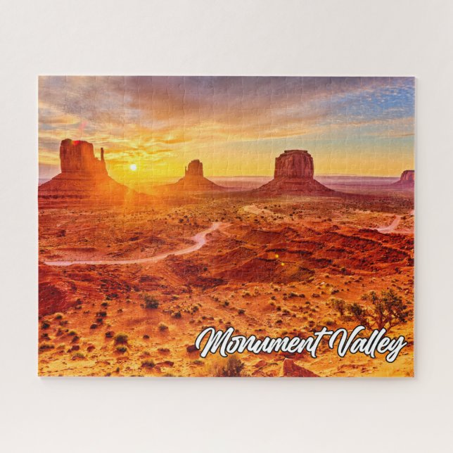 Puzzle Hermoso Valle del Monumento, Arizona, EE. UU. (Horizontal)