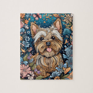 Puzzle Hermoso Yorkshire Terrier/Yorkie Dog