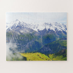 Puzzle Hermosos alpes suizos