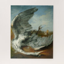 Heron herido (por George Frederick Watts)