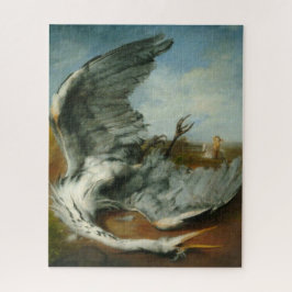 Puzzle Heron herido (por George Frederick Watts)