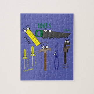 Puzzle Herramientas de carpintero Arte Personalizado capr