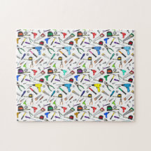 Herramientas de diversión y modelo de Ilustracione