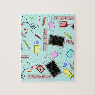 Puzzle Herramientas de enfermería registradas Jigsaw Puzz