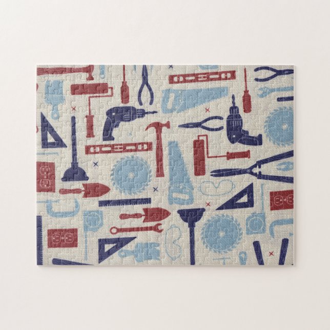 Puzzle Herramientas de papá (Horizontal)