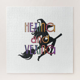 Puzzle HEXING AND VEXING Witchcore Design