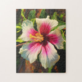 Puzzle Hibiscus en Oahu, Hawaii