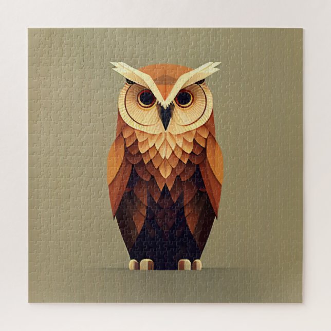 Puzzle Hibou (Vertical)