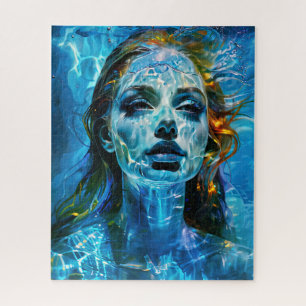 Puzzle "Hidralea" - Musa submarina en movimiento