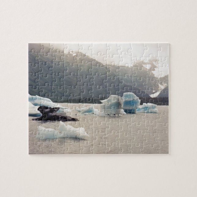 Puzzle Hielo azul (Horizontal)