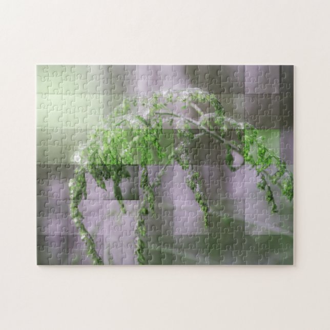 Puzzle Hielo En La Naturaleza De Las Flores De Goldenrod (Horizontal)