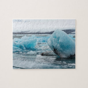 Puzzle Hielo en laguna glacial Jokulsarlon
