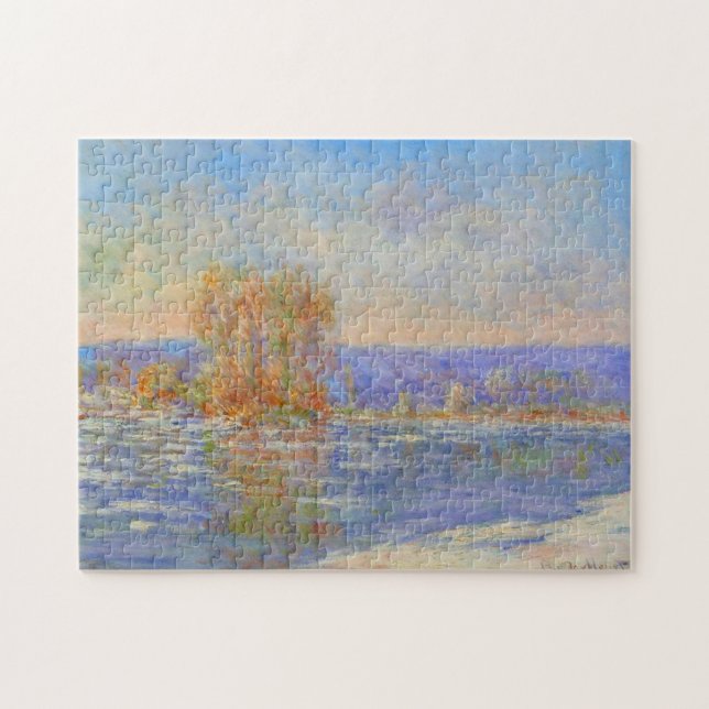 Puzzle Hielo flotante en el Bella Artes Bennecourt Monet (Horizontal)