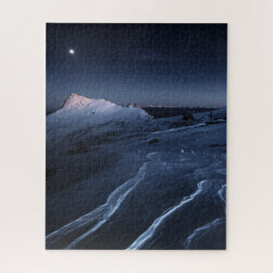 Puzzle Hielo y nieve   Meseta Kiso-Komagatake, Alpes Japo