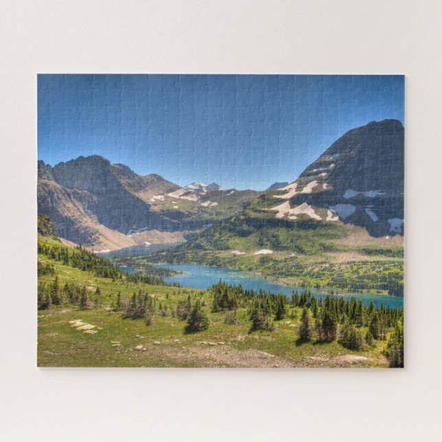 Puzzle Hielo y nieve | Parque nacional Glacier, Montana (Horizontal)