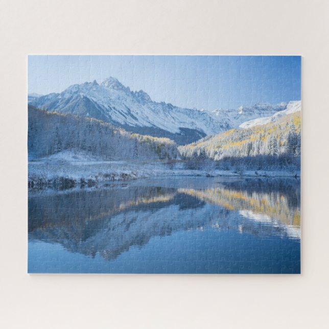 Puzzle Hielo y nieve | Silverton, Colorado (Horizontal)