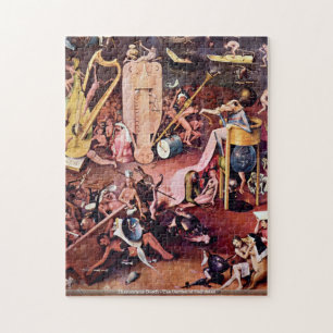 Puzzle Hieronymus Bosch - el jardín del detalle PUZZL de