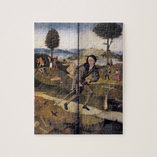 Puzzle Hieronymus Bosch Haywain (detalle) (Vertical)