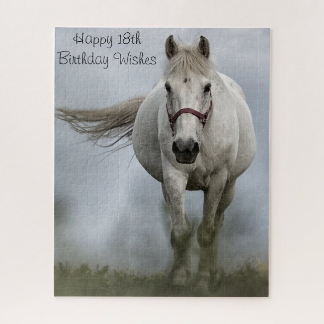 Puzzle Hija de cumpleaños número 18. (Vertical)