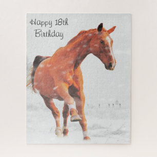 Puzzle Hija de cumpleaños número 18.