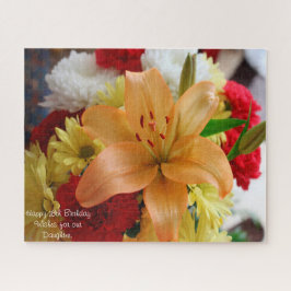 Puzzle Hija de cumpleaños número 18.