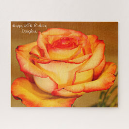 Puzzle Hija de cumpleaños número 18.