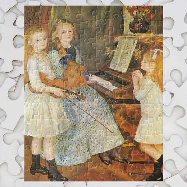 Puzzle Hijas de Mendes de Catulle por Pierre Renoir (Subido por el creador)