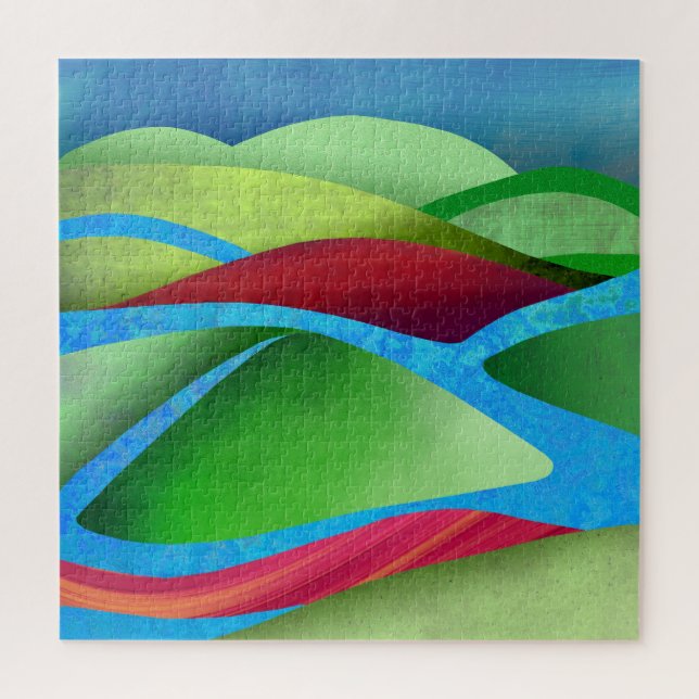 Puzzle Hills On Ice (Vertical)