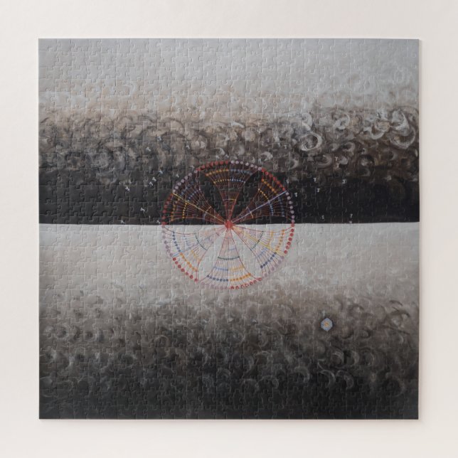 Puzzle Hilma Af Klint, El Cisne Nº 10, Arte Resumen (Vertical)