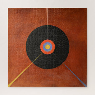 Puzzle Hilma Af Klint, El Cisne No. 18, Arte Resumen