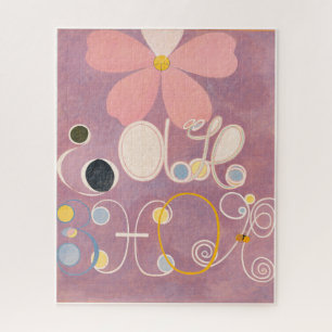 Puzzle Hilma Af Klint, El Número 5 Más Grande, Arte Resum
