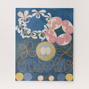 Puzzle Hilma Af Klint, La Diez Mayor No1, Arte Resumen