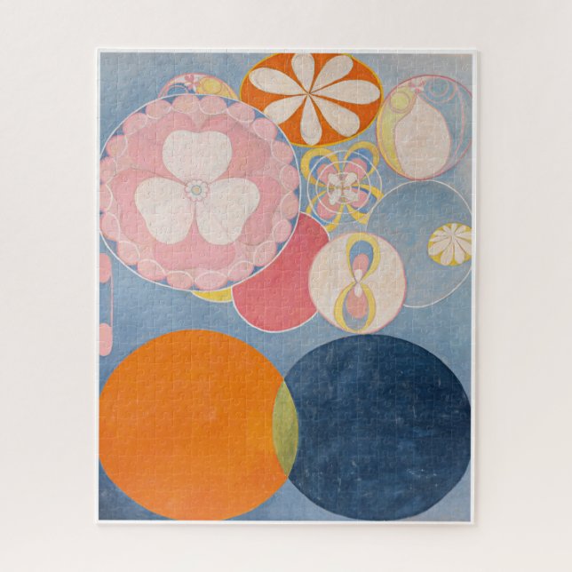 Puzzle Hilma Af Klint, La Diez Mayor No2, Arte Resumen (Vertical)