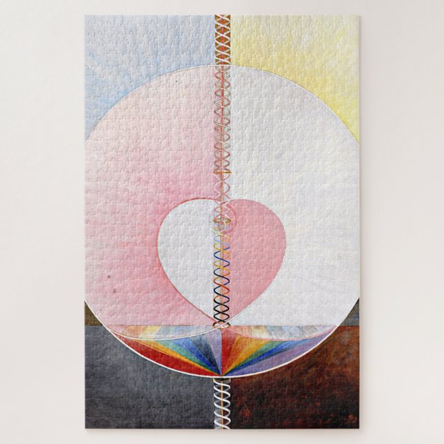 Puzzle Hilma af Klint - The Dove, No. 1 (Vertical)