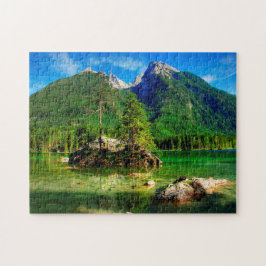 Puzzle Hintersee Ramsau Bavaria.