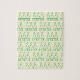 Puzzle Hip Hop Crew Cute Bunny Rabbits