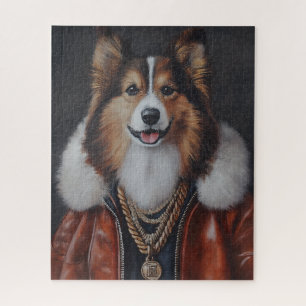 Puzzle Hip Hop Shetland Sheepdog   Sheltie