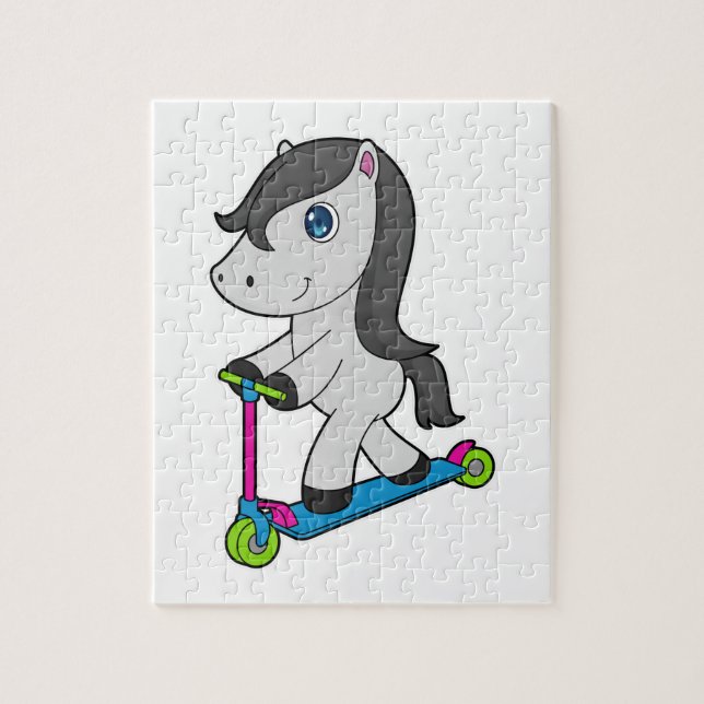 Puzzle Hípica Scooter (Vertical)