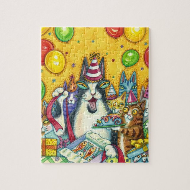 PUZZLE HISS N' FITZ GATOS, KITTENS, MICE, DIVERTIDO CUMPL (Vertical)