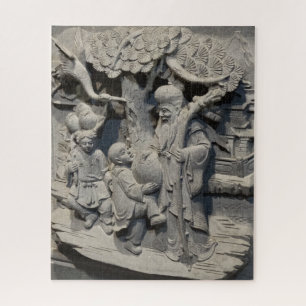 Puzzle Historia del arte (Asia): En camino al mercado