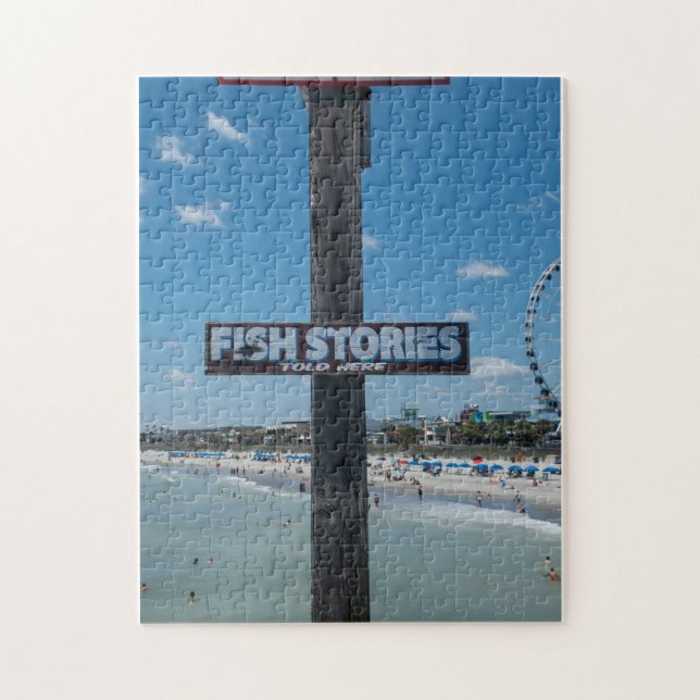Puzzle Historias De Pescado Contadas Aquí (Vertical)