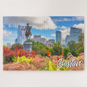 Puzzle Histórico Boston, Massachusetts, Estados Unidos