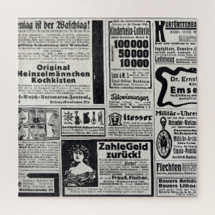Puzzle Histórico Kiev: Ilustracion de periódico de 1917