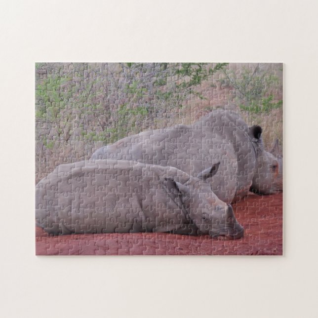 Puzzle Hluhluwe Rhino (Horizontal)