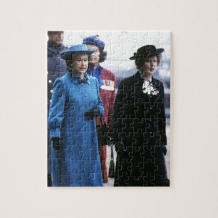 Puzzle HM Queen Elizabeth II-Margaret Thatcher