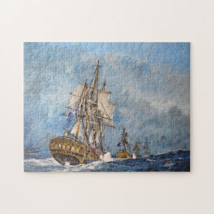 Puzzle HMS Lively 1804