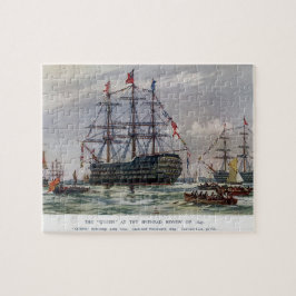 Puzzle HMS Queen Battleship 1839