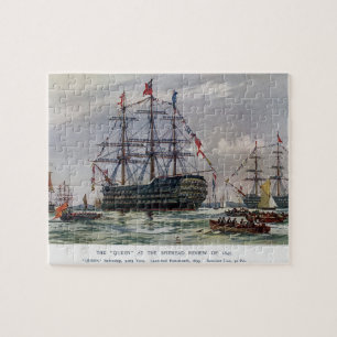 Puzzle HMS Queen Battleship 1839