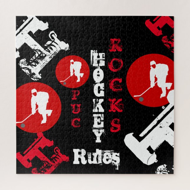 Puzzle Hockey (Vertical)