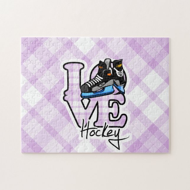Puzzle Hockey del amor (Horizontal)